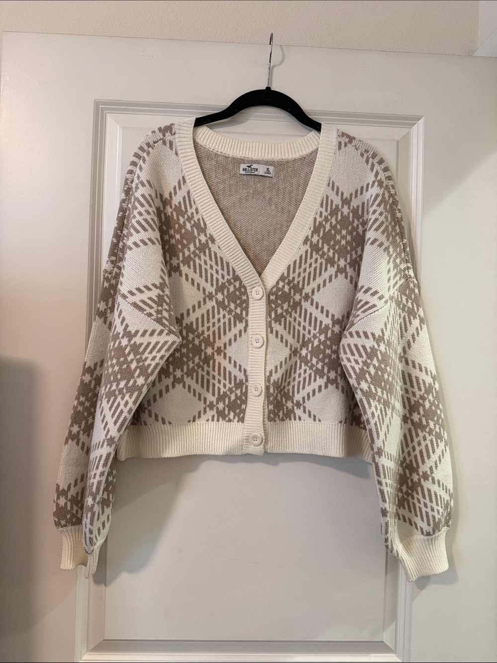 Hollister V-Neck Button Cardigan